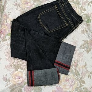 The Limited fold over Jeans Capri